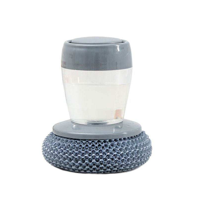 Liquid Soap Dispensing Dish Brush with Scrubber - Sywora
