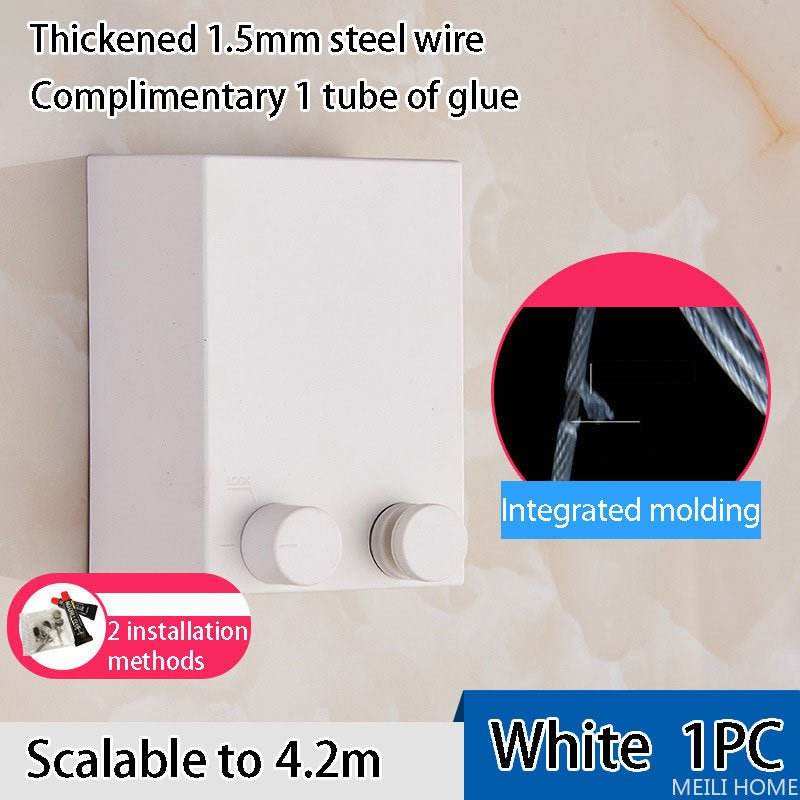 Telescopic Clothesline for Home - Space Saving - Sywora