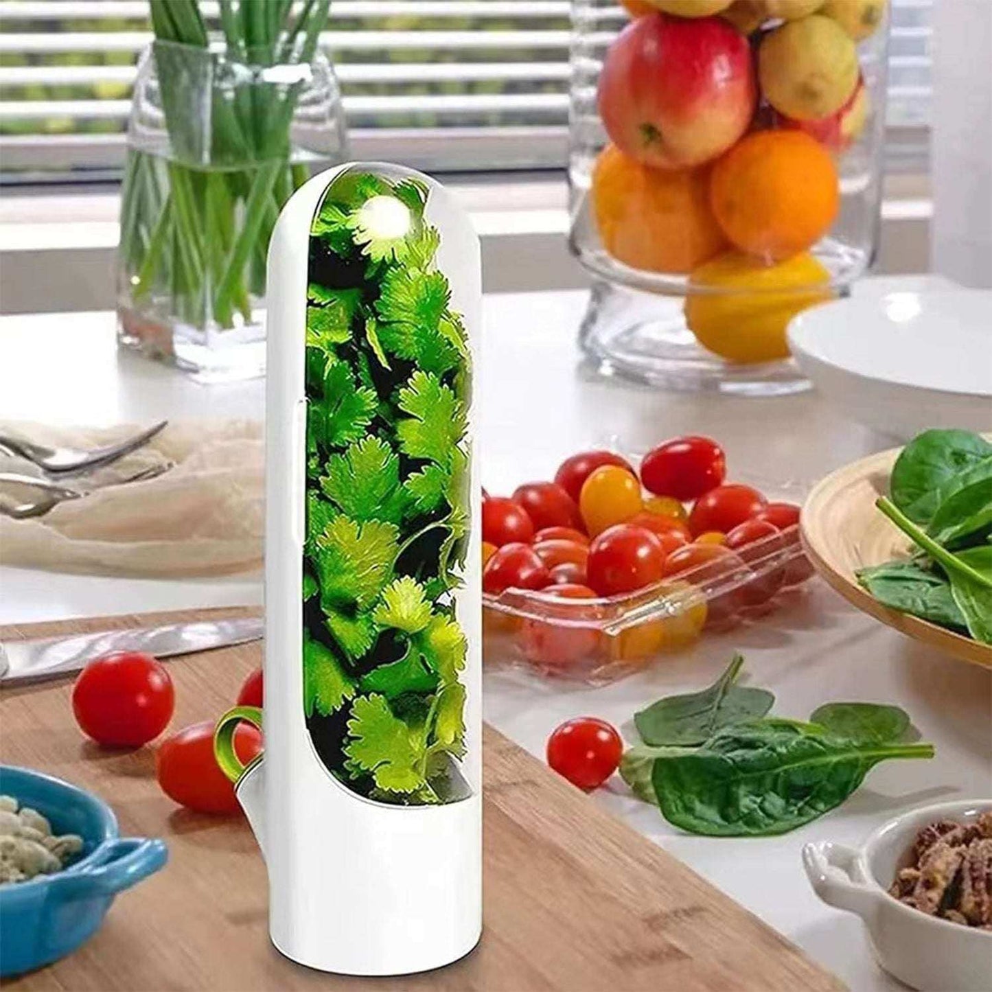 Portable Herb Keeper with Fresh Water Base - Sywora