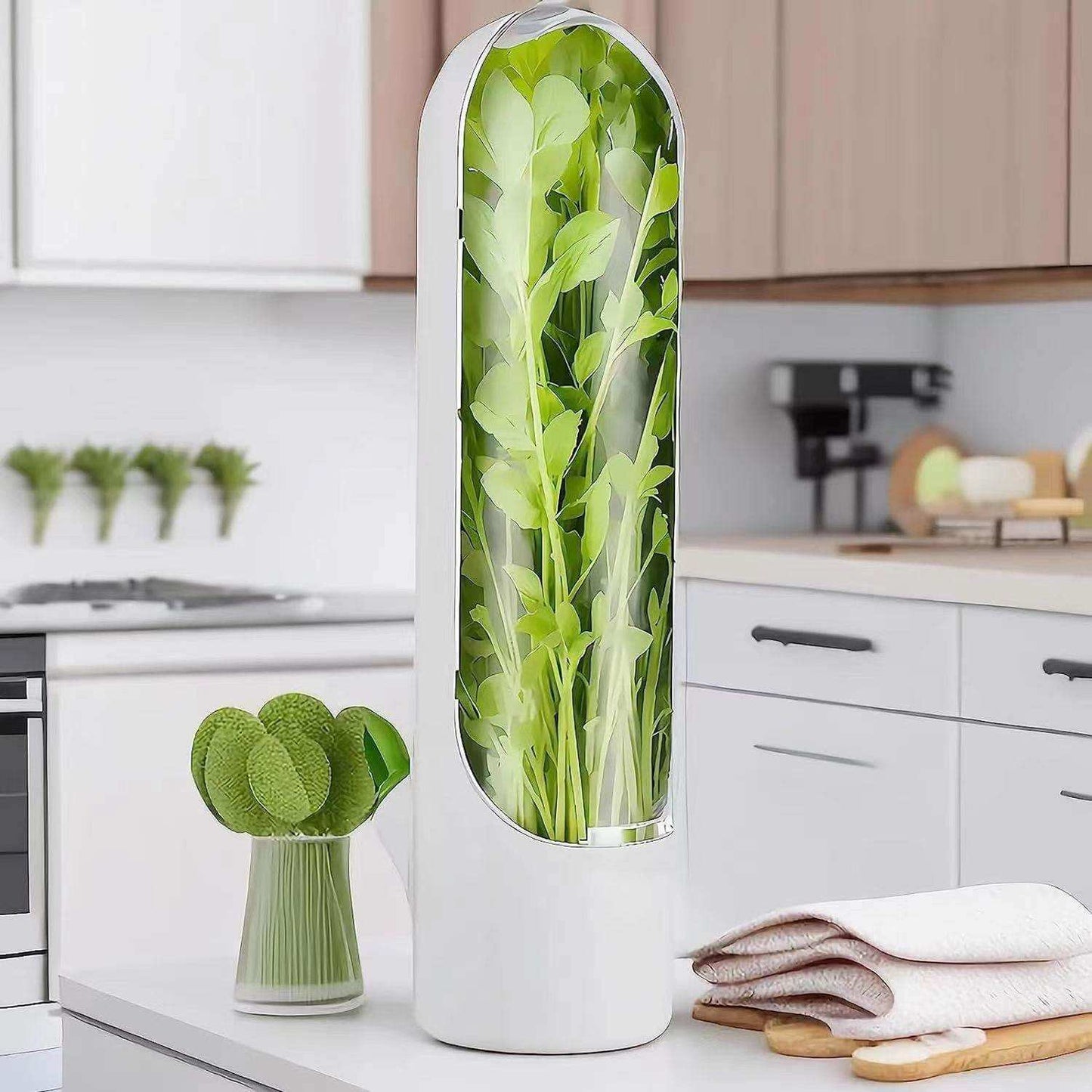 Portable Herb Keeper with Fresh Water Base - Sywora