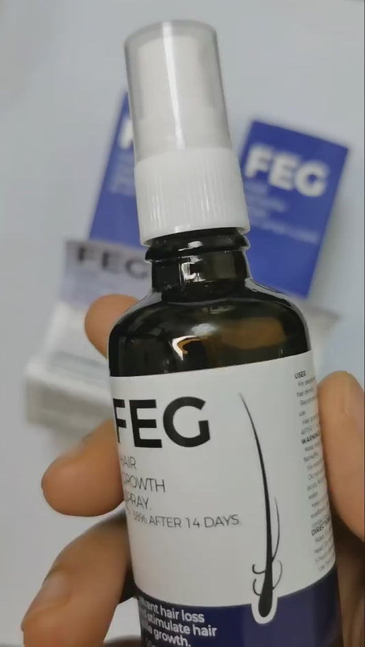 FEG Hair Growth Serum Spray for Thicker Hair